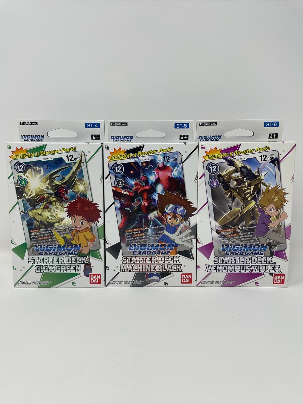 Digimon Starter Deck 04-06 (04, 05, 06) Sealed Brand New LOT OF 3